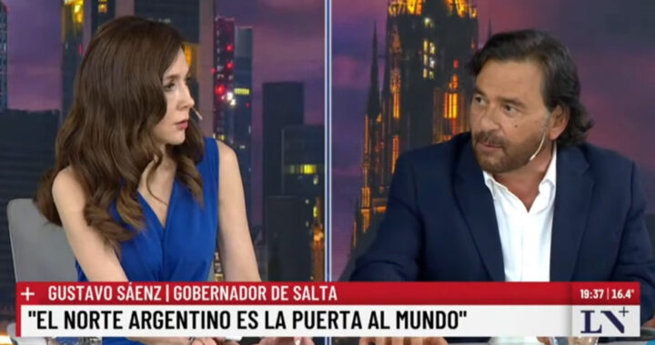 Sáenz: “Mañana voy a pedirle al presidente una mirada federal que asegure el desarrollo del norte argentino”