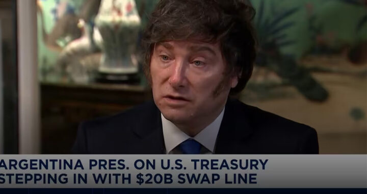 “Al menos hasta 2027 tendremos el respaldo de EE. UU.”, afirmó Javier Milei