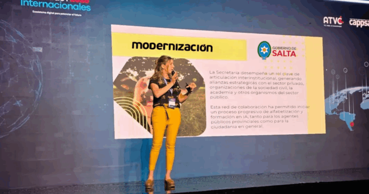 Salta presentó su gestión digital e iniciativas en IA en un encuentro internacional