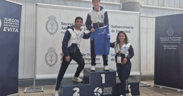 Rodrigo Soria le da a Salta su primera medalla de oro en los Juegos Nacionales Evita 2025