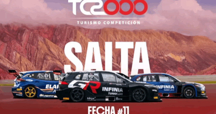 El TC2000 vuelve a Salta: el automovilismo nacional regresa al autódromo Martín Miguel de Güemes