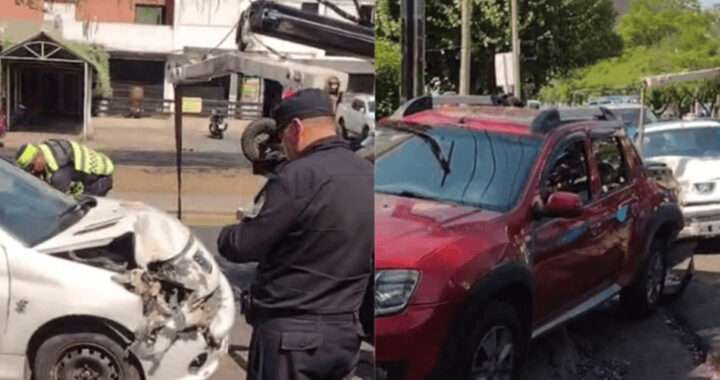 Conductor manejaba en aparente estado de ebriedad, sin papeles, y chocó contra un auto estacionado