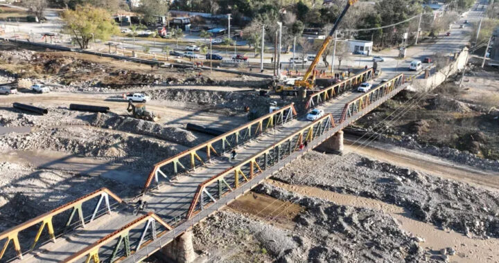 Avanza a buen ritmo la construcción de la autopista de circunvalación de Vaqueros