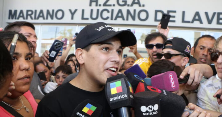 Thiago Medina recibió el alta tras casi un mes internado: “Quiero ver a mis hijas y estar con ellas”