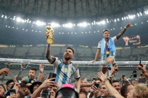 La FIFA publicó un video inédito de Lionel Messi levantando la Copa del Mundo en Qatar 2022