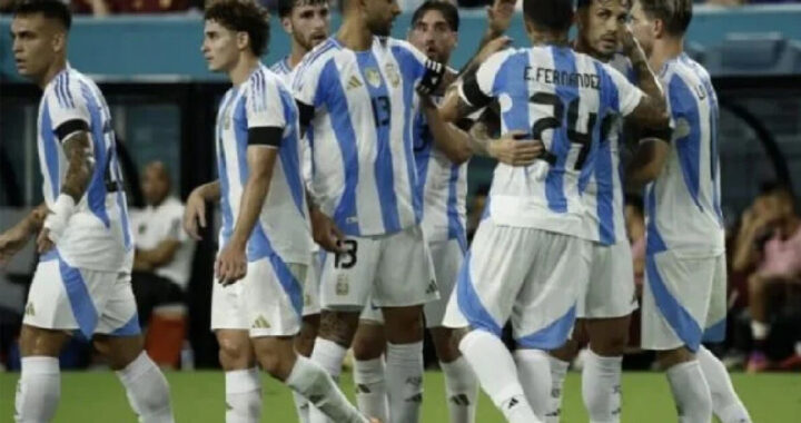 La Selección Argentina enfrenta a Puerto Rico en un nuevo amistoso internacional en Miami