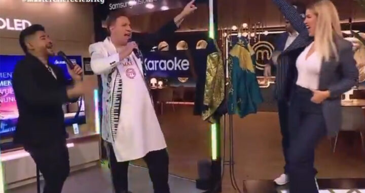 Maxi López le dedicó “Mentirosa” a Wanda Nara en MasterChef y ella reaccionó bailando en la cabina