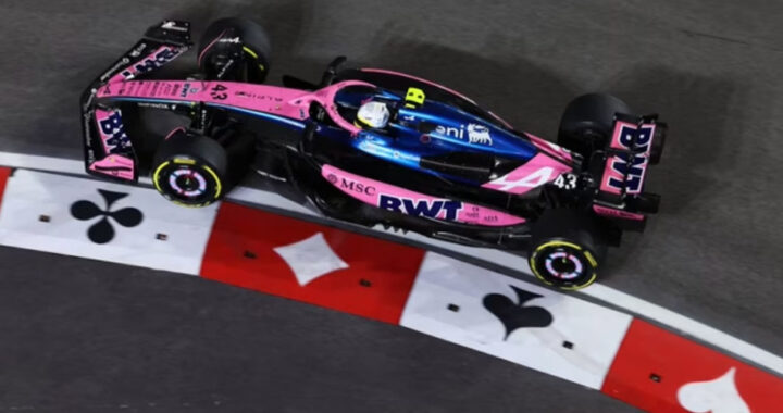 Franco Colapinto mejoró en la FP2 y terminó 16º en Las Vegas