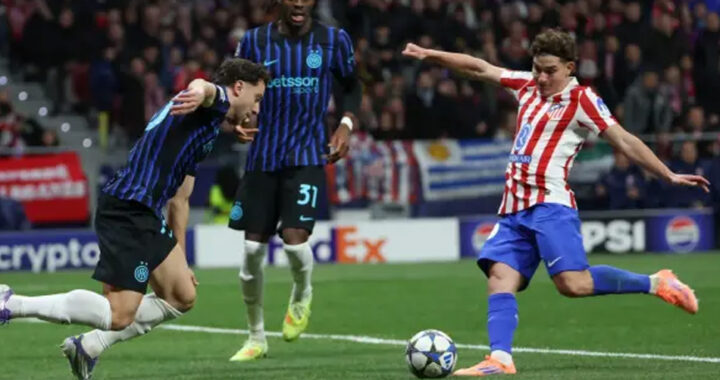 Álvarez marcó y el Atlético triunfó en un final dramático ante el Inter de Lautaro