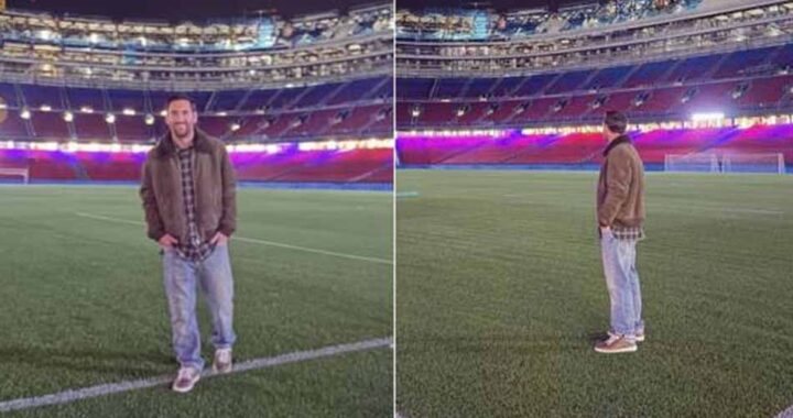 Laporta habló tras la visita sorpresa de Messi al Camp Nou: “No me arrepiento de su salida”