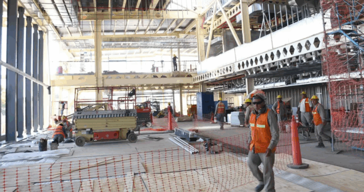 La ampliación del aeropuerto de Salta alcanza el 50% de avance: el Gobernador recorrió las obras junto al CEO de AA2000