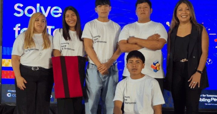 Un equipo de Campo Quijano ganó el concurso nacional de innovación Samsung Solve for Tomorrow
