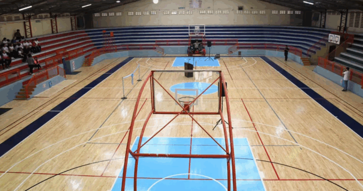 Sáenz inauguró un piso deportivo profesional en Metán y reafirmó su compromiso con el deporte