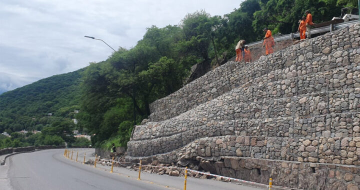 Comenzaron los trabajos en la ladera del Cerro San Bernardo y habrá cortes de tránsito