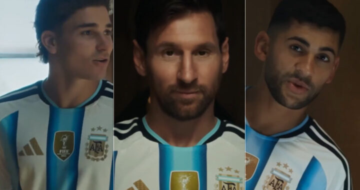 Messi presentó la nueva camiseta argentina para el Mundial 2026 y encendió la ilusión
