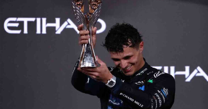 Lando Norris hizo historia y se consagró campeón del mundo en Abu Dhabi