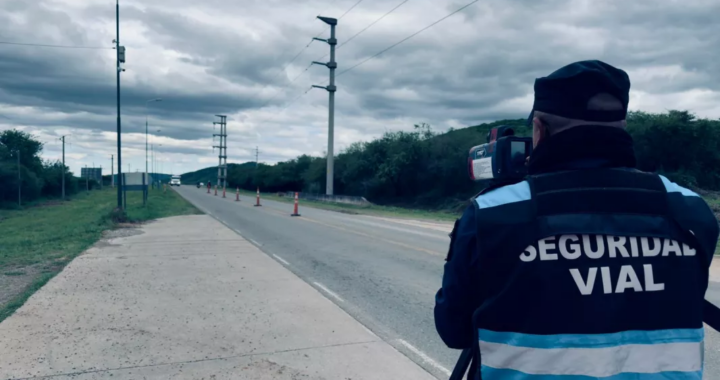 Seguridad Vial intensifica los controles de velocidad con cinemómetros móviles en Salta