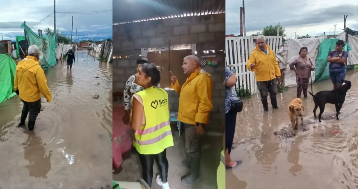 Intenso operativo de asistencia municipal tras las fuertes lluvias en la zona sudeste