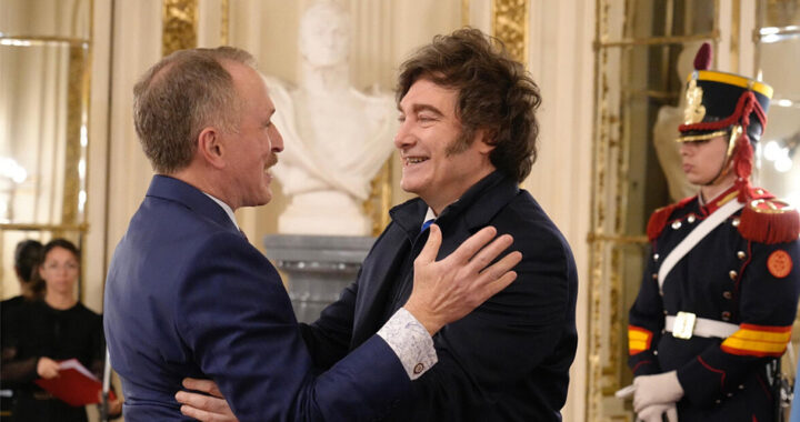 Fuerte respaldo: el embajador de EE.UU. dijo que Trump le pidió apoyar a Milei