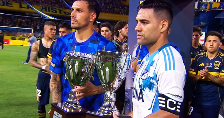 Boca y Millonarios empataron sin goles y se repartieron la copa