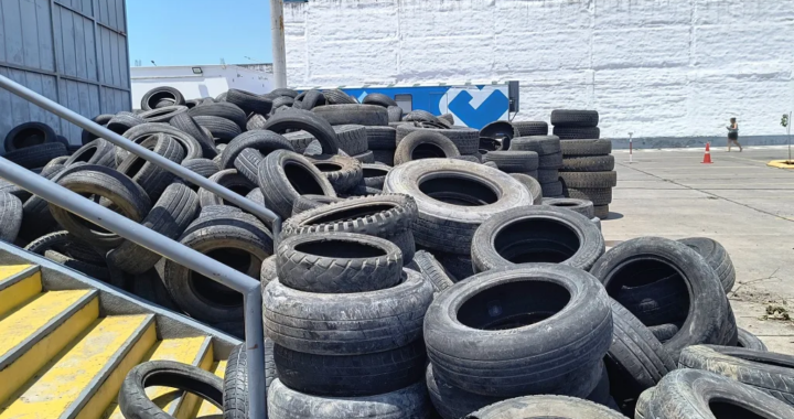 Sumante al Neumatón: recolectarán cubiertas en desuso para cuidar el ambiente