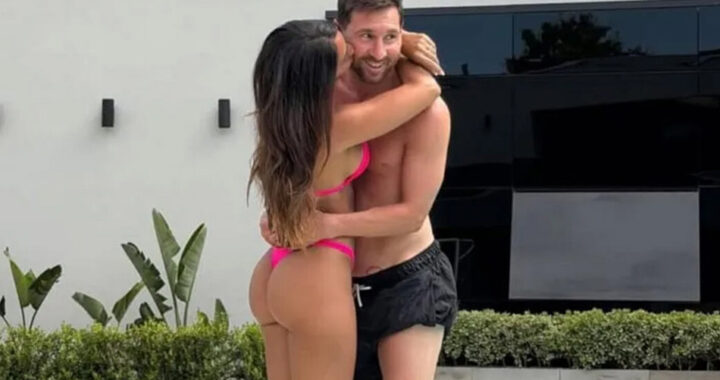 La romántica foto de Antonela Roccuzzo y Lionel Messi que enamoró a las redes