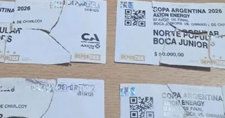 Detuvieron a dos personas por vender entradas falsas para Boca vs Chivilcoy en Salta
