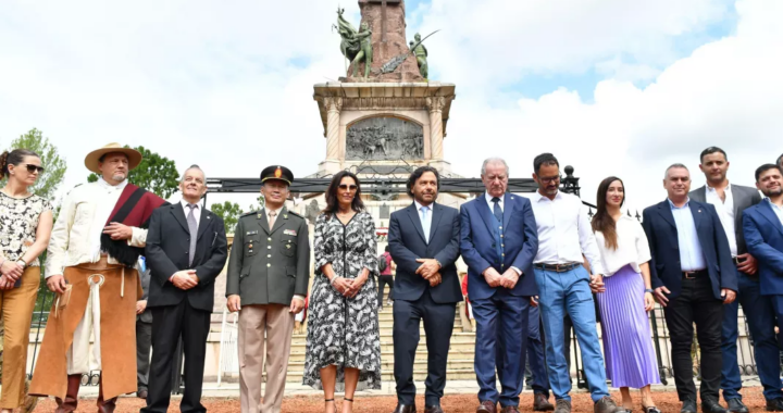 Sáenz: “La macro está bien, pero la gente no llega a fin de mes” en el acto por la Batalla de Salta