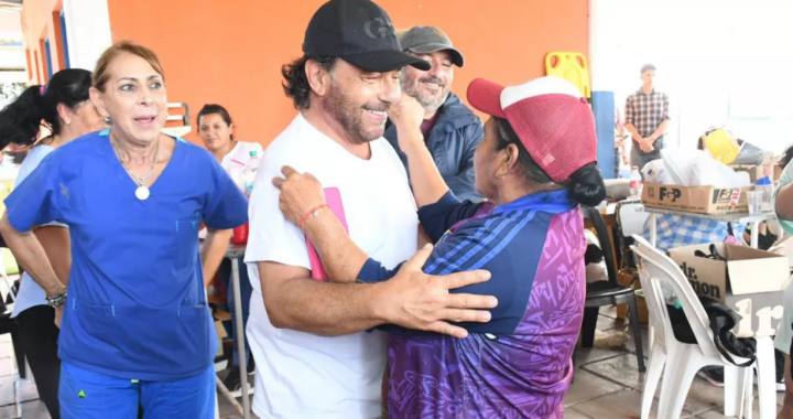 El Gobernador acompañó a familias afectadas por el temporal en El Galpón y Metán