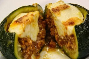 Zapallitos rellenos, una opción práctica y rendidora para el almuerzo o la cena