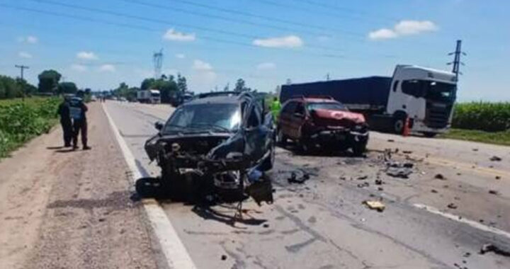 Violento choque cerca de Torzalito dejó al menos cinco heridos y uno en estado grave