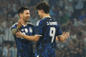 Argentina se lució ante Zambia en el último amistoso antes del Mundial