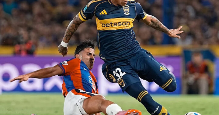 Boca y San Lorenzo empataron en un clásico intenso en La Bombonera