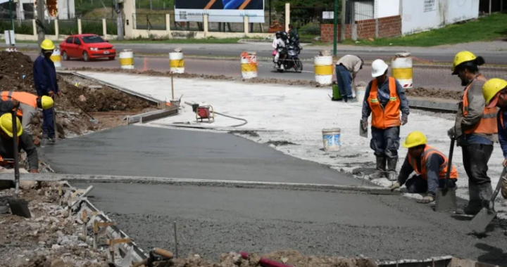 Avanzan las obras para mejorar el acceso al cerro San Bernardo por el Portezuelo