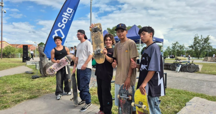 Reinauguraron el Skate Park del Delmi con una jornada llena de deporte, arte y música