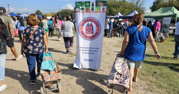 La Municipalidad llevará “El mercado en tu barrio” a Santa Lucía con descuentos y servicios gratuitos