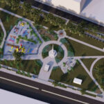 Fútbol, juegos y comida: la plaza Evita se transforma en un mini parque urbano