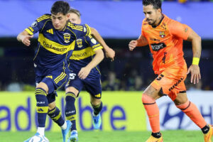 Boca goleó a Barcelona SC en La Bombonera y manda en su grupo de la Libertadores