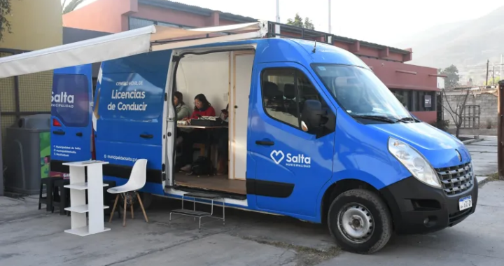 El Móvil de Licencias atenderá esta semana en Lamadrid, Santa Cecilia y Palermo 1