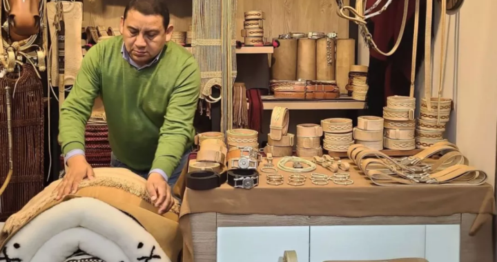 Salta presente en una destacada muestra nacional sobre el arte en cuero en Buenos Aires