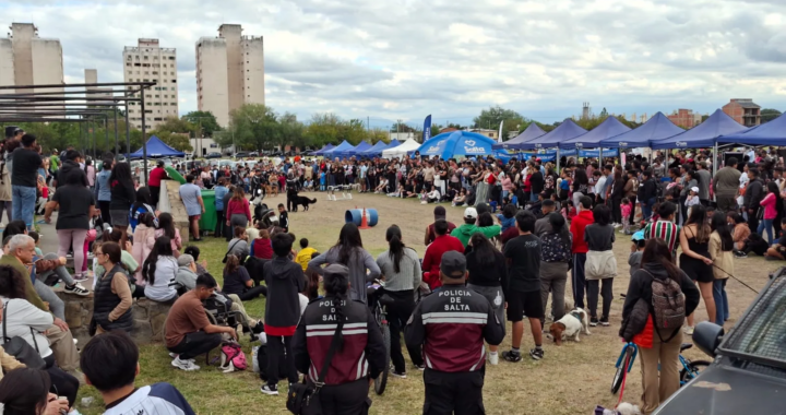 Gran convocatoria en la Feria Animal: promueven adopción y tenencia responsable en Salta