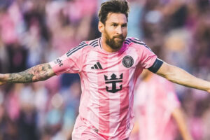 Inter Miami inauguró su nuevo estadio con un empate y un gol de cabeza de Messi