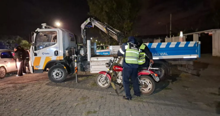 Secuestraron 27 vehículos en un operativo de control sobre avenida Paraguay