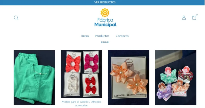 La Municipalidad lanzó una tienda virtual para promocionar productos de emprendedores locales