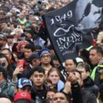 Tras casi 24 horas de homenaje, concluyó el velatorio público del Indio Solari