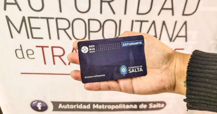 Durante las vacaciones de invierno quedará suspendido el boleto gratuito para estudiantes del interior de Salta