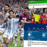 La prensa inglesa apuntó contra Argentina y encendió la previa de la semifinal: ‘Jugaron con doce’