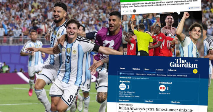 La prensa inglesa apuntó contra Argentina y encendió la previa de la semifinal: ‘Jugaron con doce’