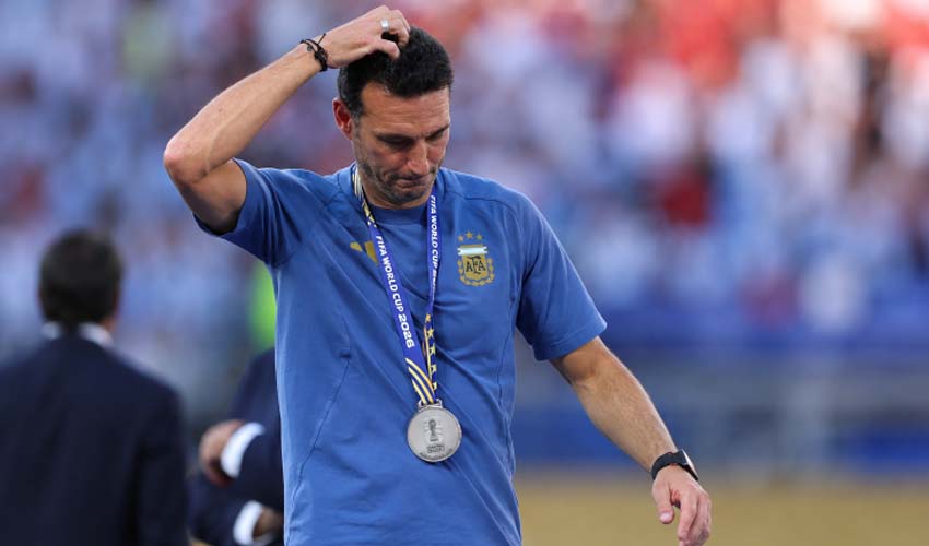 «Estoy orgulloso de este equipo»: el mensaje de Scaloni tras la final del Mundial