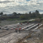 Así avanza el puente que cambiará la circulación en Santa Lucía